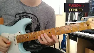 Clean Fusion - Fender Sonic Blue - Andr&eacute; Silva