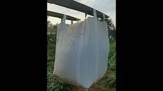 Loading weight of 1000kg test for customer. #FIBC #bigbag #bulkbag #jumbobag #PPwovenbag #supersack