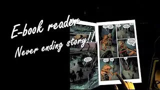 Immersive e-book reading using OMPR Quest
