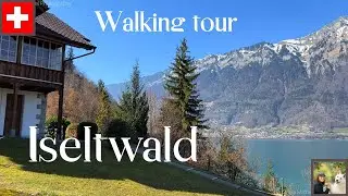 Walking tour Switzerland - Iseltwald 4K