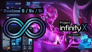 Project Infinity v1.5 di Realme 5 / 5i / 5s || Install dan Review Custom Rom Android 14 ||