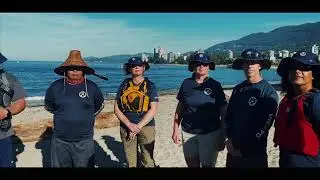 VicPD Pulling Together Canoe Journey 2024