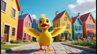 Ducky Flappy Wings Go Flap Flap Flap | Cute Duck Nursery Rhyme for Toddlers | Fun Animal Song