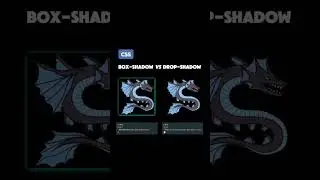 Box-Shadow Vs Drop-Shadow CSS 🤯🤯🤯 #webdeveloper