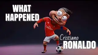 I Turned Cristiano Ronaldo Into an Absurd 3D Cartoon