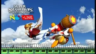 notahotdog playing Super Smash Bros. Ultimate live