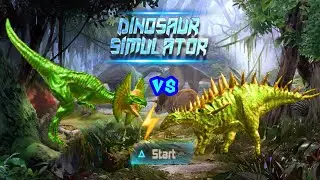 Dilophosaurus vs Kentrosaurus Fight; Dilophosaurus Simulator Android Gameplay #12 Dinosaur Simulator