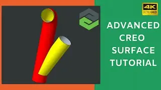 ADVANCE CREO SURFACE MODELLING TUTORIAL | TAMILCADTUTORIALS | CREO SURFACE TUTORIAL IN TAMIL
