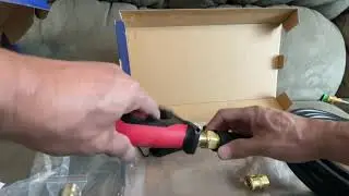 Unboxing of Tool Daily High Pressure Washer Hose, 25 FT X 1/4 Inch, 3600 PSI, M22 14mm