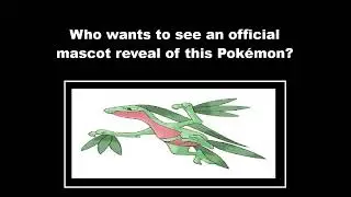 New Official Pokemon Mascot Reveal Requests: Grovyle (From Our Empire Today Ideas)