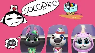 Tom amigos em: tom e seus filhos foram visitar a Angela e conhecer a cloeh