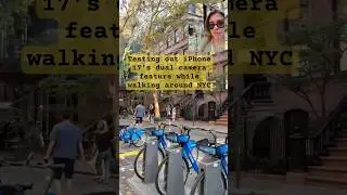 Testing the iPhone 17 Pro Max Dual Camera in NYC 🗽📸 | Walking Carrie Bradshaw&rsquo;s Block 👠