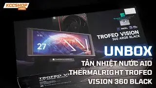 Распаковка Thermalright Trofeo Vision 360 ARGB BLACK &ndash; стильный СВО-кулер с потрясающей ARGB-подс...