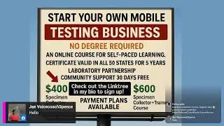 Mobile Drug Testing Business ( Workshop)