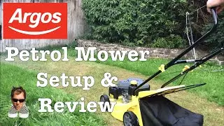 Challenge 40CM Petrol Lawnmower Review & Setup XSS40E