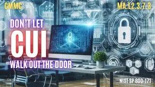 Контроль CMMC MA.L2-3.7.3 &ndash; Обеспечьте очистку оборудования, вывезенного за пределы объекта, от к...