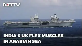 NDTV Onboard Royal Navy Aircraft Carrier