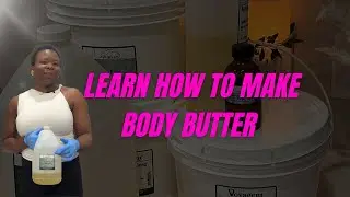 How to make body butter from home #handmadewithlove #skincare #bodybutters #smallbusiness #shorts 