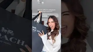 unboxing coach lana shoulder bag