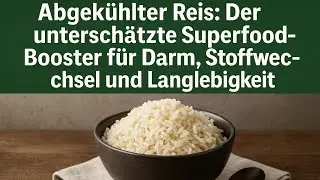 Warum Reis nicht nur satt macht &ndash; Cooled Rice st&auml;rkt Mikroben