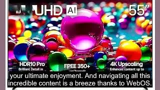 LG 55-Inch UA77 Series 4K UHD AI Smart TV Review: 55UA7700PUB (2025) with AI Sound Pro, HDR10