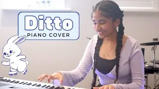 Ditto [NewJeans] | PIANO COVER w/ lyrics