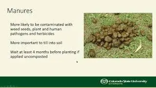 Farm to Table 2021 Soil Health for the Garden