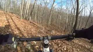 Hop Brook Lake Middlebury MTB Tech Descent Ryan Dec 2014