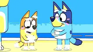 Bluey & Bingo&rsquo;s Sea Adventure With Dad 🐾🌊 / Cartoon For Kids / Cute Little Paws 🐾