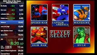 Marvel Super Heroes: War of the Gems  Any% Speedrun 21:17
