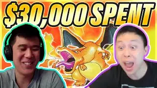 He Spent $30,000 in TWO DAYS?! $500,000+ Charizard Collection Update!