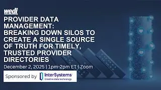 Provider Data Management: Breaking Down Silos