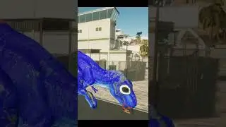 BLUE TREX SKIBIDI #jwe #wednesday #sigma #jurassicworldevolution #roblox #skibiditoilet