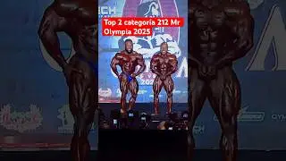 Top 2 categor&iacute;a 212 Mr Olympia 2025. #bodybuilding #fitness #gym #bodybuilder #mrolimpia