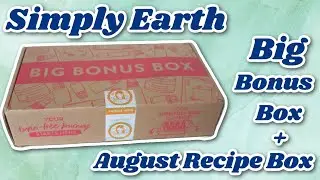 Simply Earth - August 2024 Essential Oil Subscription + Big Bonus Box!