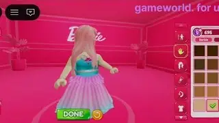 Barbie Dress Up in Roblox 💖 | Cute Outfit Transformation | Roblox Fashion Game