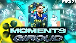 THE SCORPION KING TURNS META? // MOMENTS GIROUD REVIEW // FIFA 21 ULTIMATE TEAM