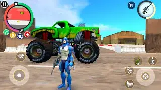 Rope hero zeus fist attack with military man | Rope hero vice town new game | Games on