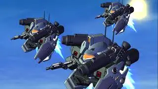 SD Gundam G-Generation Wars - GM Cannon II All Animations