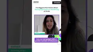 ANDREA The Biggest Pain Points When Managing Influencer Marketing at Scale
