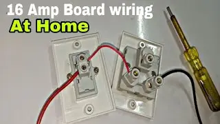 16 Amp Combined Connection At Home/Anchor penta PC Combined Wiring in Hindi/16amp Switch, Socket