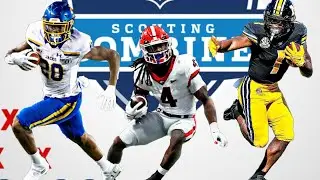 James Cook Pierre Strong Jr and Tyler Badie NFL Combine 2022