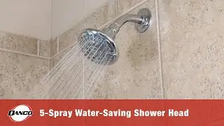 5-Spray Water-Saving Shower Head
