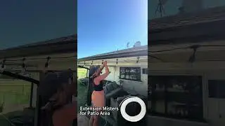 How to Install a Patio Umbrella With Misters#pockepanda