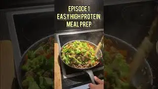 Ep 1 Easy High Protein Mealprep #homecooking #chef #food #foodnetwork #yummy #recipes #mealprep