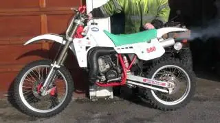 Ktm 500 with new carburetor