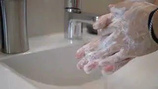 Hygiene Washing Rubbing Hands Soap Sound Effect