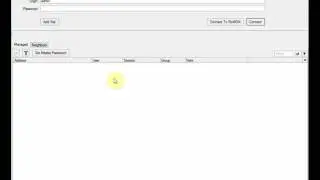Connecting to the MikroTik using Winbox