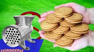 EXPERIMENT  CRUNCHY COOKIE VS MEAT GRINDER