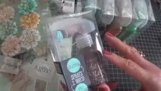 Discount Paper Crafts - Prima Seashore Collection & Color Bloom Sprays